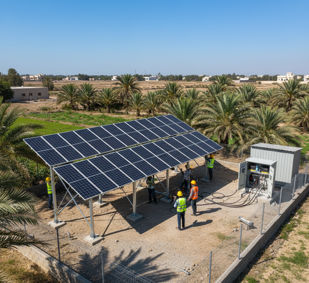 3 kWp Solar Off-Grid System - Karranah Farm image 1