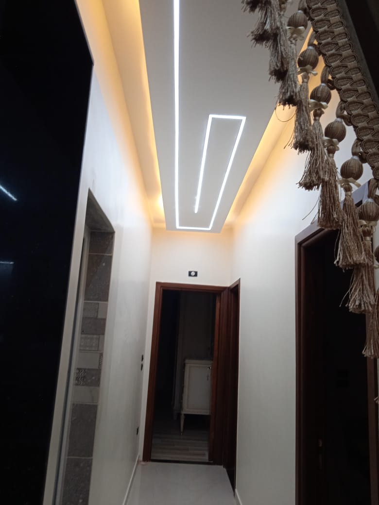 Residential Gypsum Ceilings with LED Linear Lighting image 1
